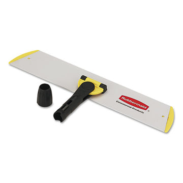 Rubbermaid® Commercial HYGEN™ Hygen Quick Connect S-s Frame, Wet-dry Mop 17.19w X 3d, Aluminum, Yellow freeshipping - TVN Wholesale